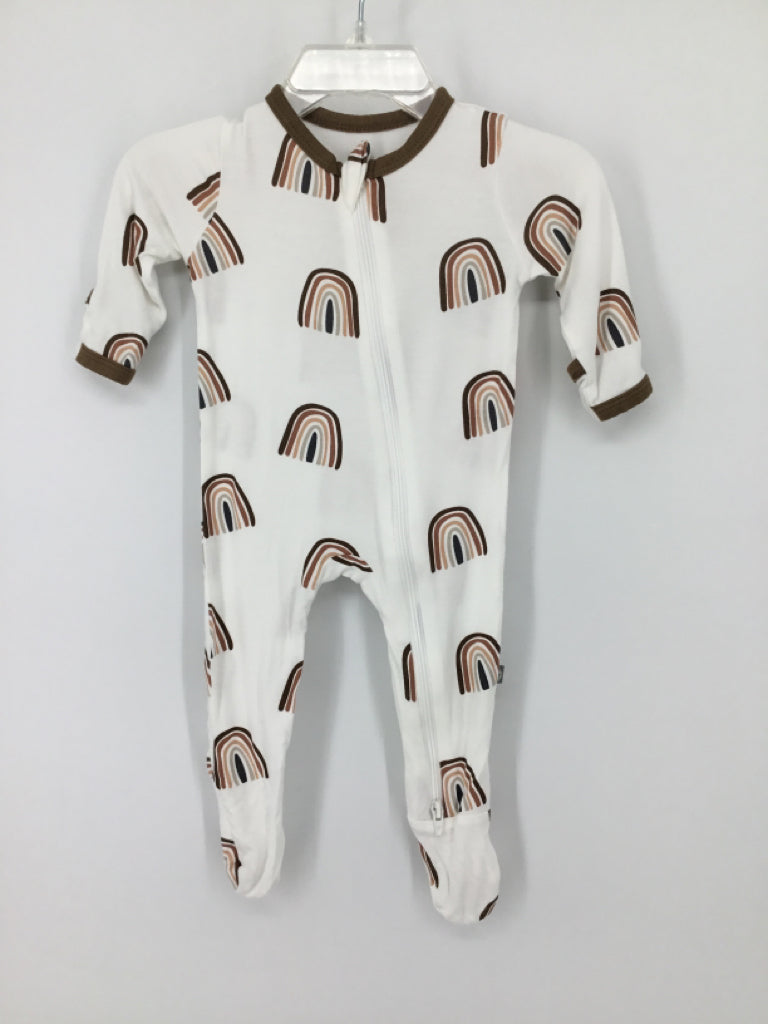 Kyte Child Size 0-3 Months Brown Sleepers