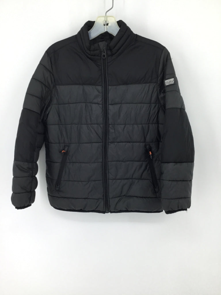 Zara Child Size 8 Black Solid Outerwear - boys