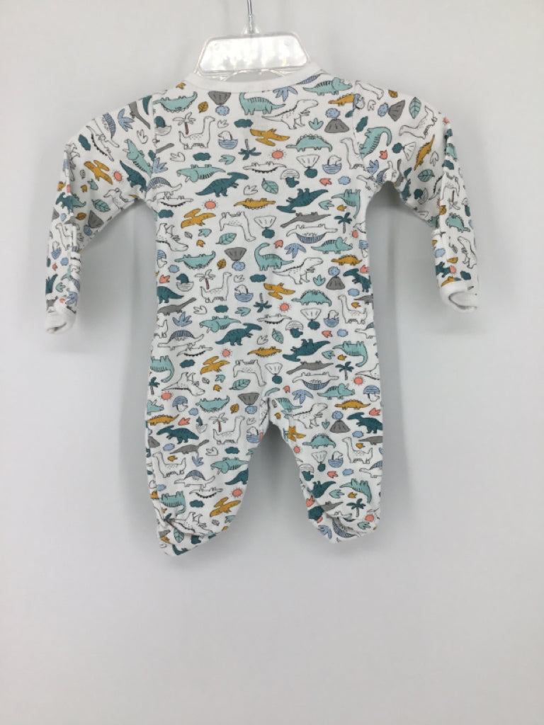 Carter's Child Size Newborn White Sleepers