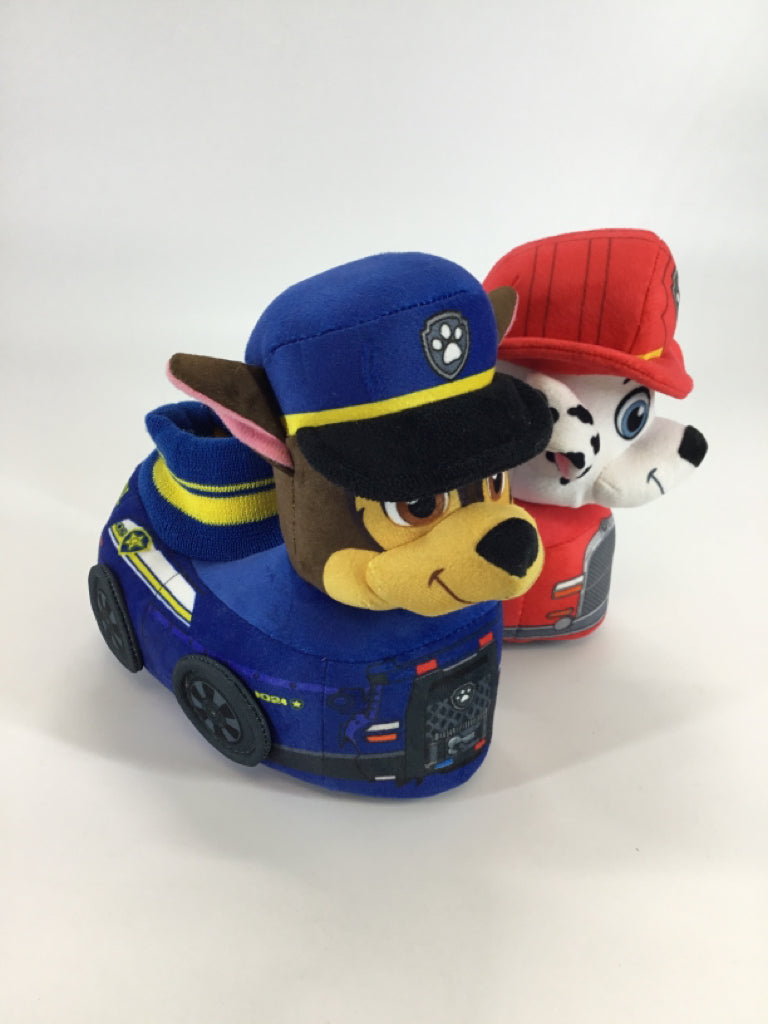 Paw Patrol Child Size 9 Toddler Red Slippers