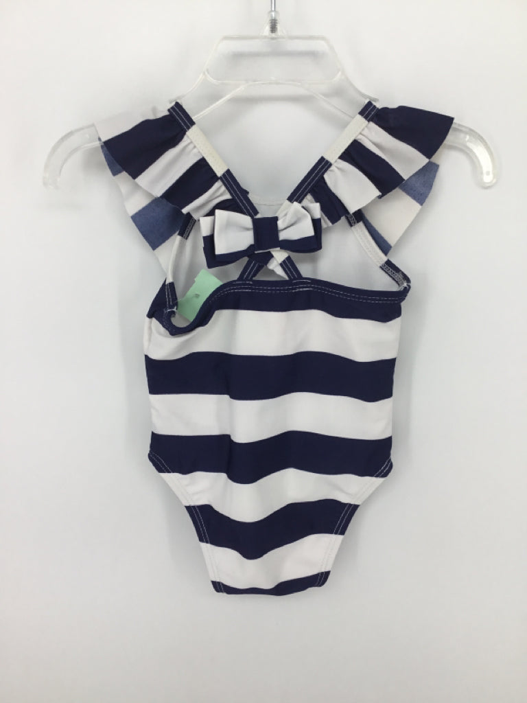 Cat & Jack Child Size 9 Months Navy Swimwear - girls