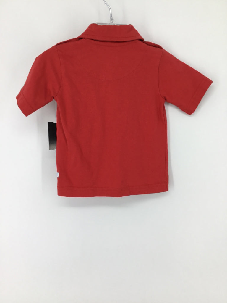 Rugged Butts Child Size 6-12 Months Red Solid Shirt - boys