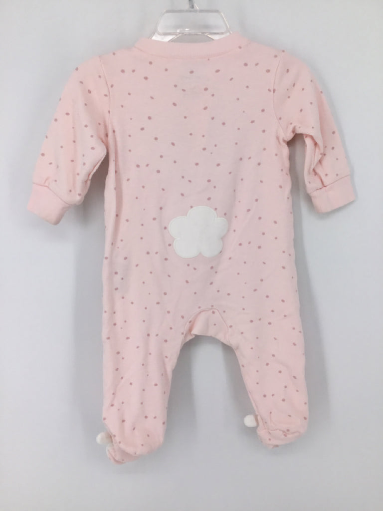 Just One You Made by Carters Child Size 6 Months Pink Sleepers