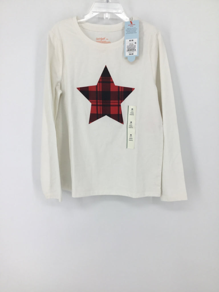 Cat & Jack Child Size 8 White T-shirt - girls
