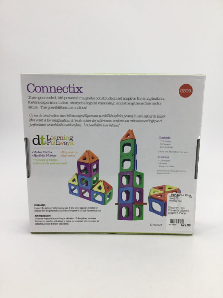 Discovery Toys Connectix Magnetic Shapes & Pieces
