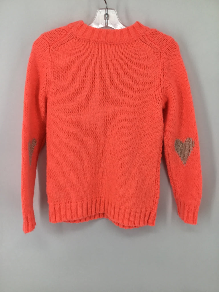 Crewcuts Child Size 10 Orange Sweater - girls