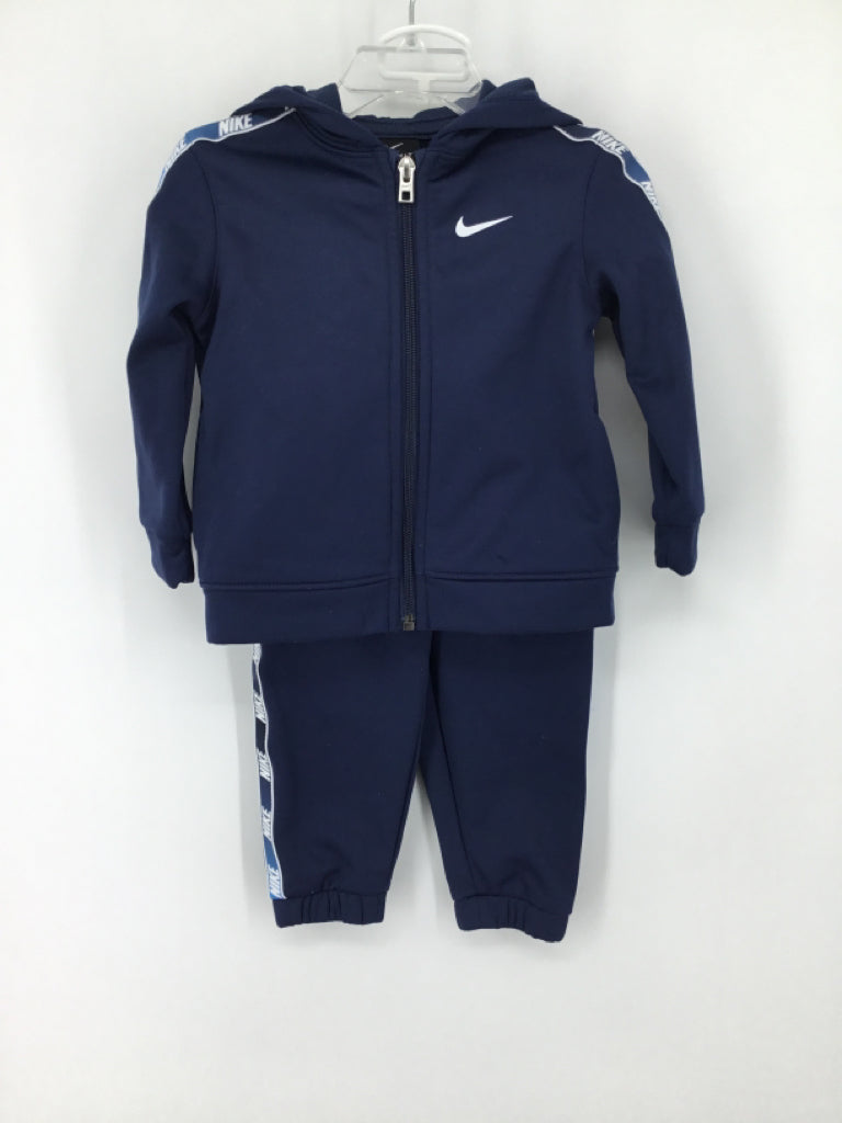 Adidas Child Size 18 Months Navy Solid Outfit - boys