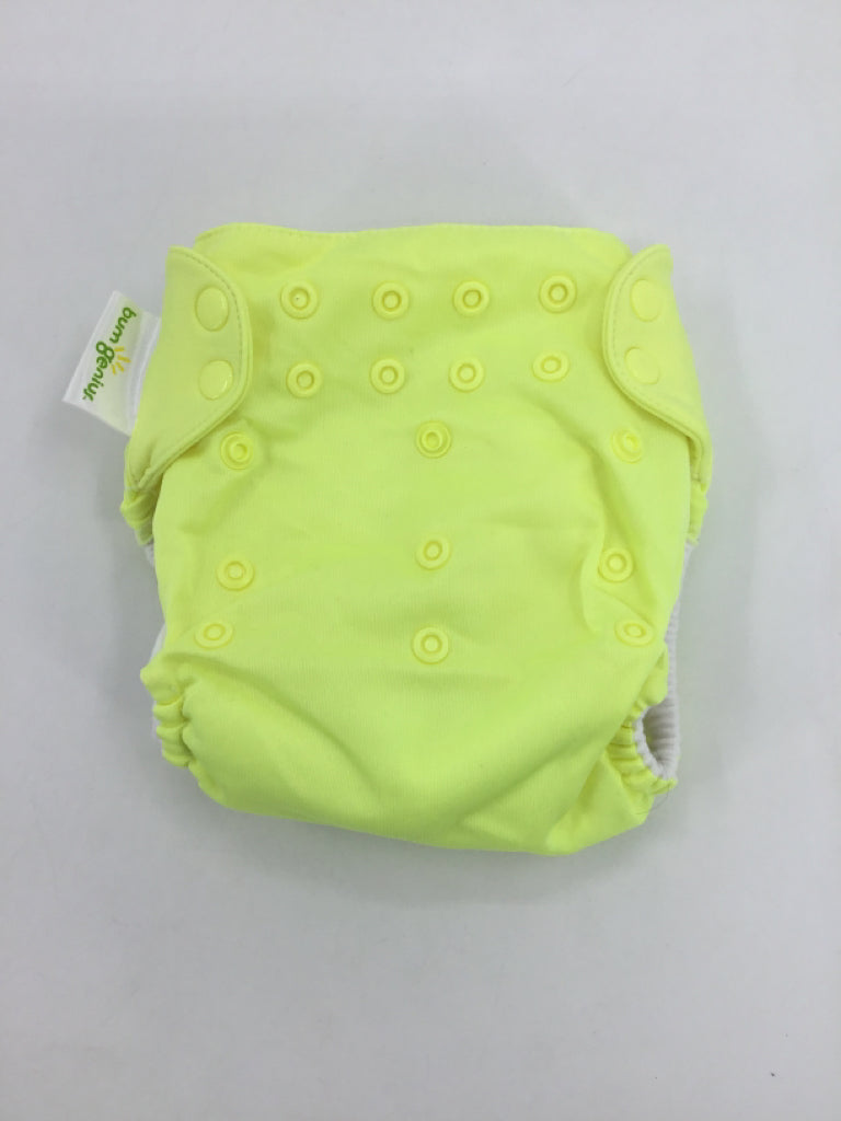 Bum Genius Child Size One Size Yellow Solid Free Time Cloth Diaper