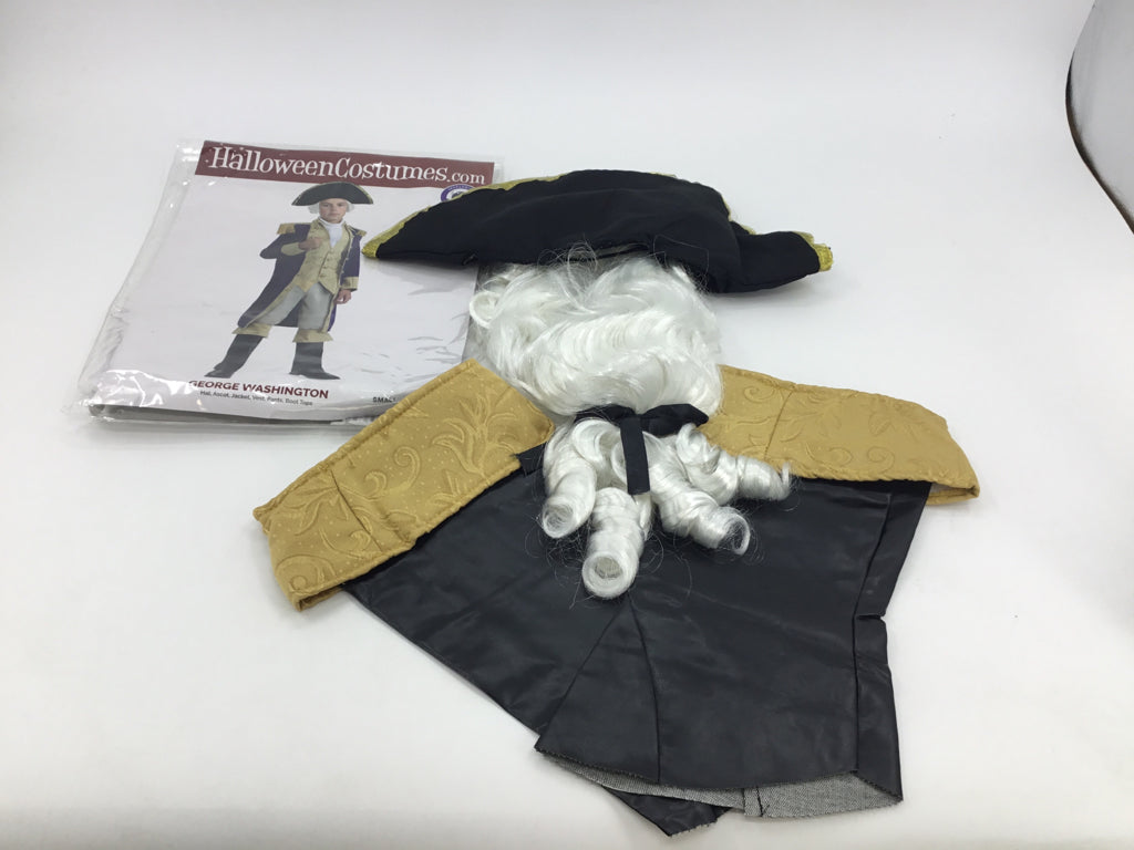 Halloween Costumes Child Size 4 Blue George Washington Halloween Costume