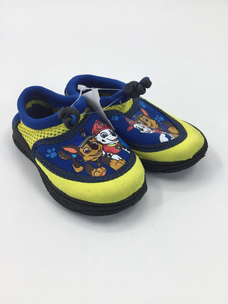 Paw Patrol Child Size 7 Toddler Blue Water Shoes