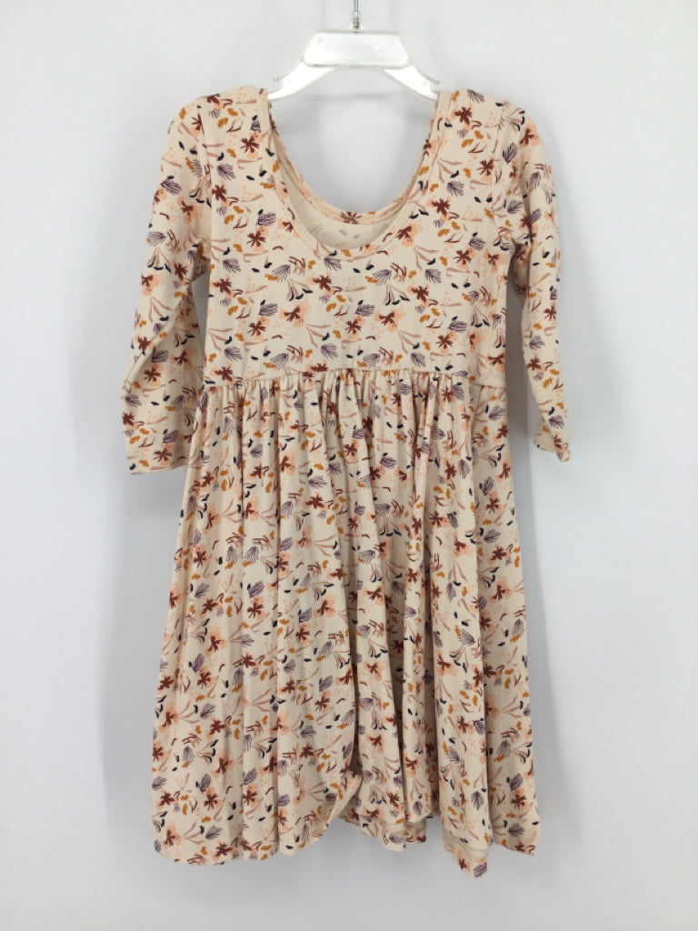 Alice + Ames Child Size 6 Tan Dress - girls