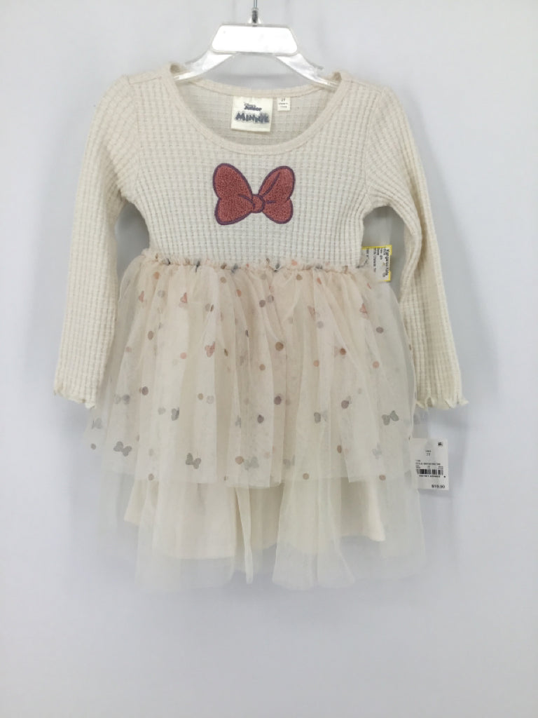 Disney Child Size 2 White Dress - girls