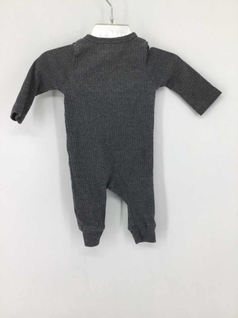 cloud island Child Size Newborn Gray Solid Pajamas - boys