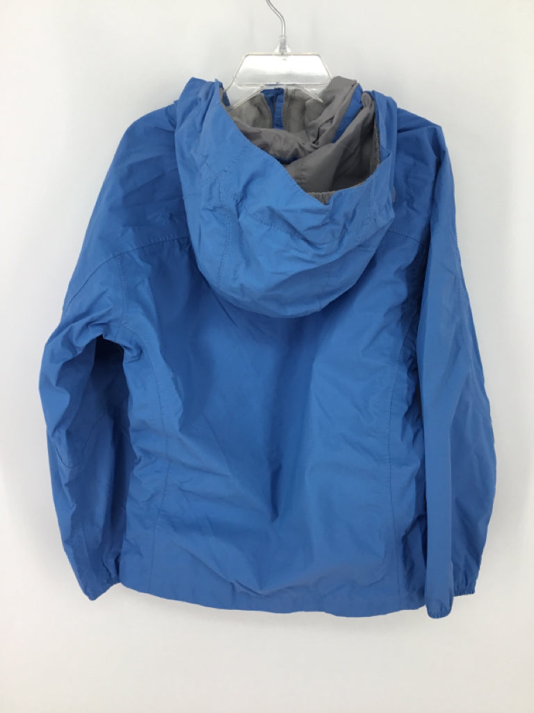 The North Face Child Size 7 Blue Raincoat - girls