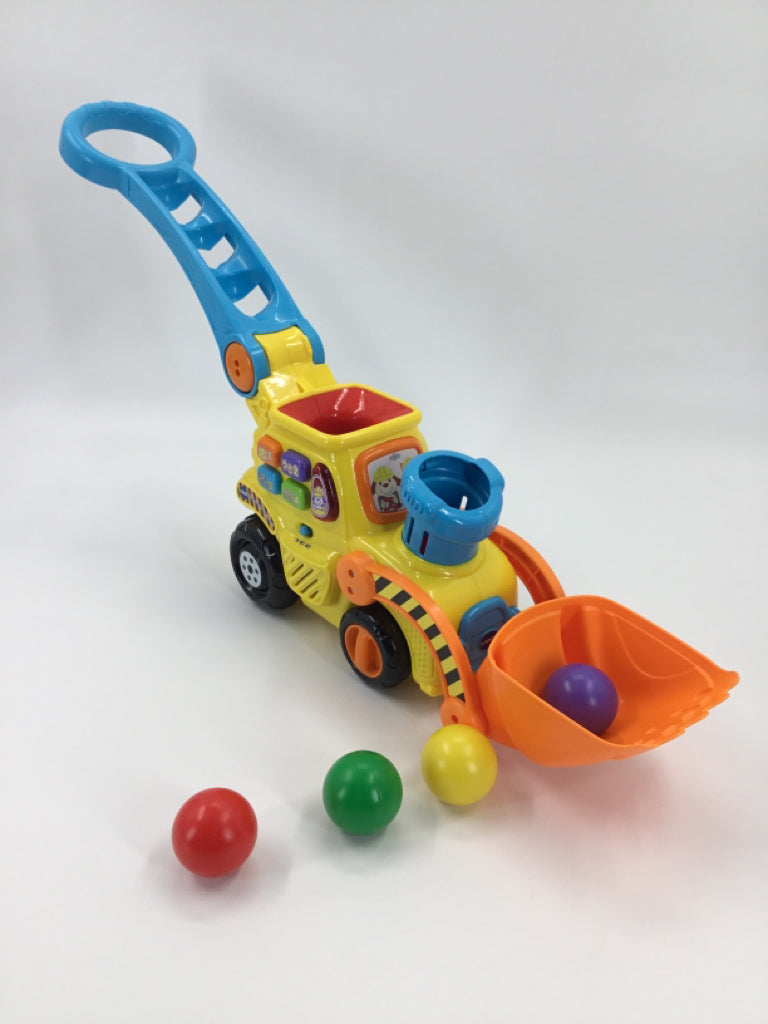 VTech Pop-a-Balls Push and Pop Bulldozer