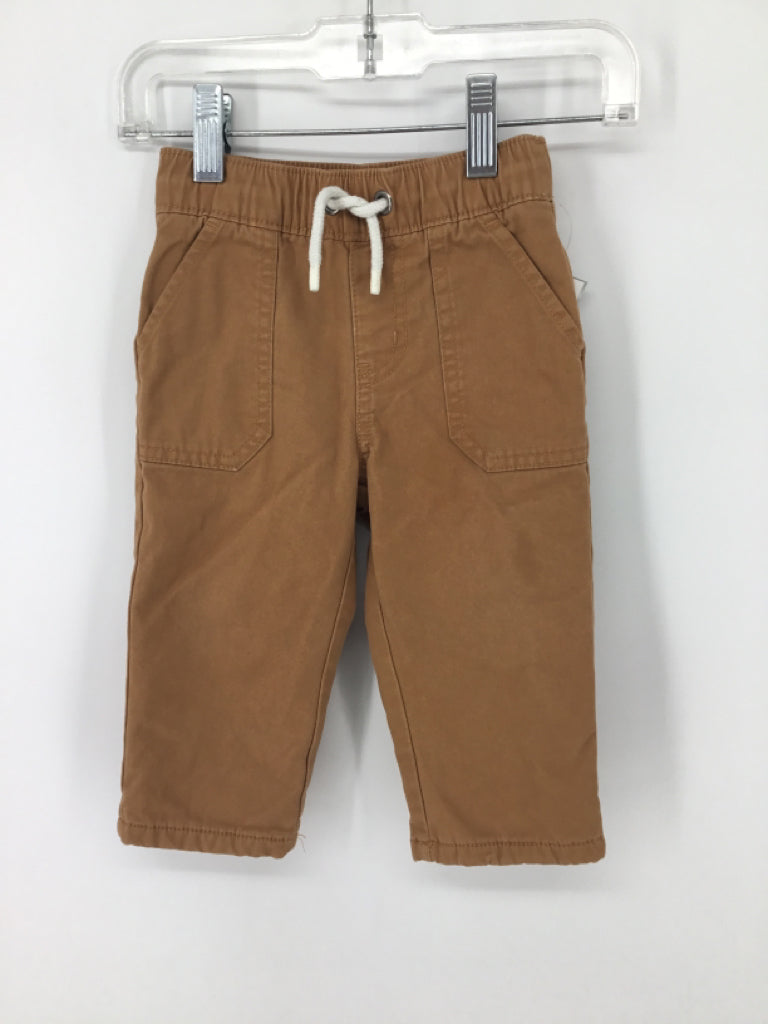 Cat & Jack Child Size 12 Months Tan Solid Pants - boys