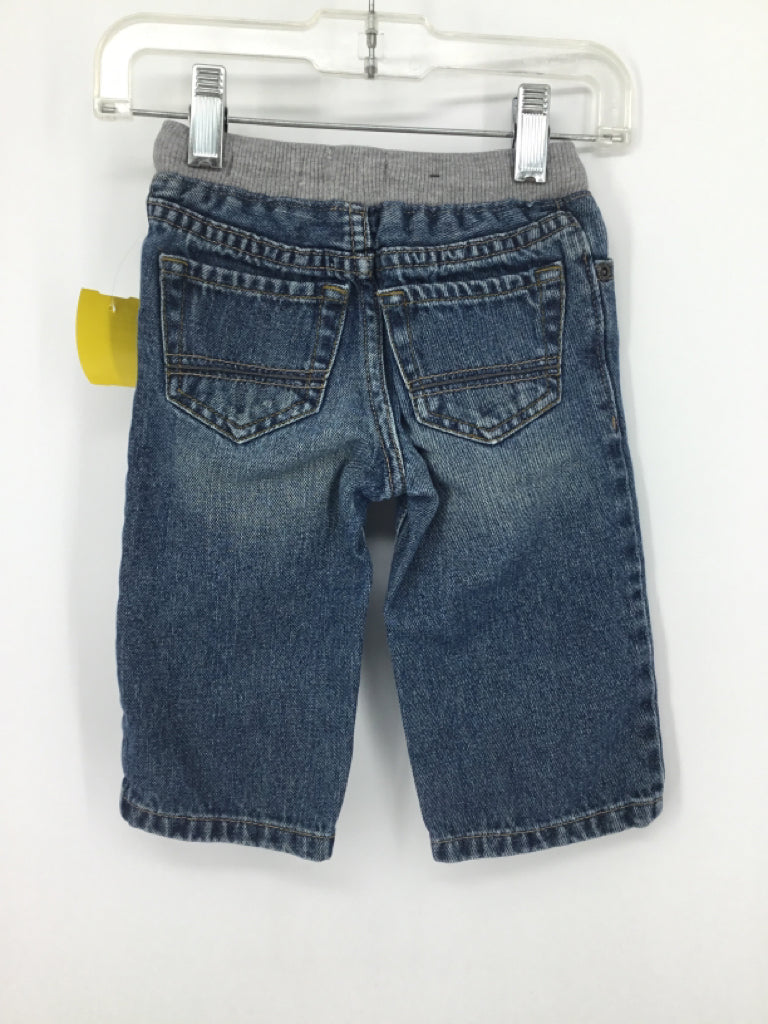 Childrens Place Child Size 12-18 Months Blue Solid Jeans - boys