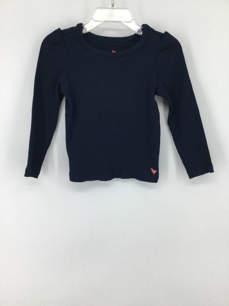 Pink Chicken Child Size 4 Navy Shirt - girls
