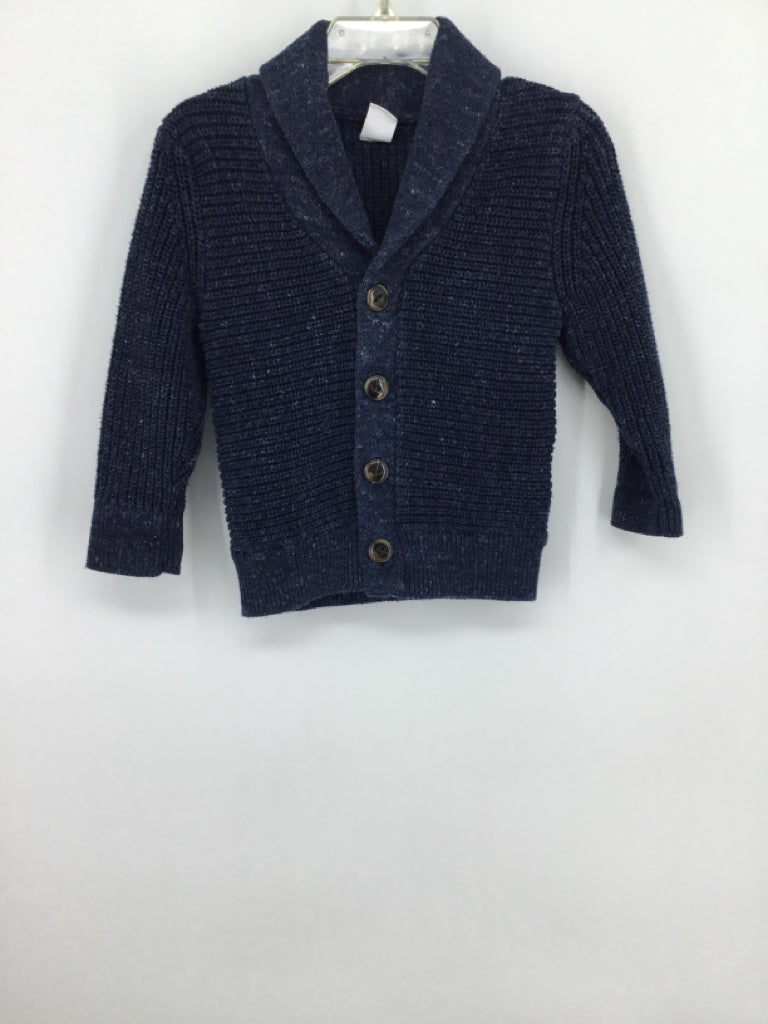Baby Gap Child Size 18-24 Months Blue Solid Sweater - boys