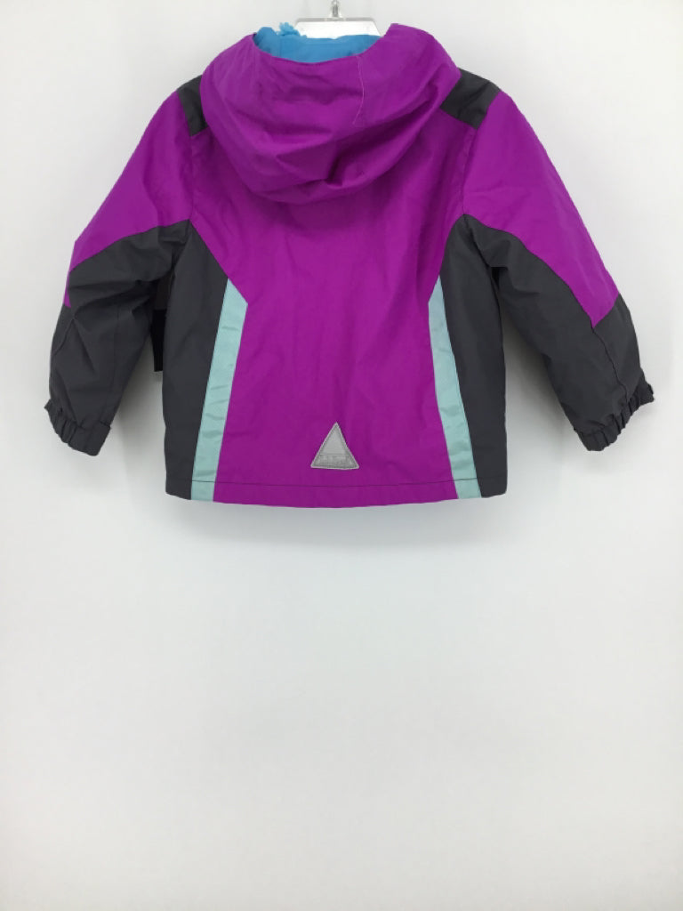 LL Bean Child Size 2 Purple Outerwear - girls