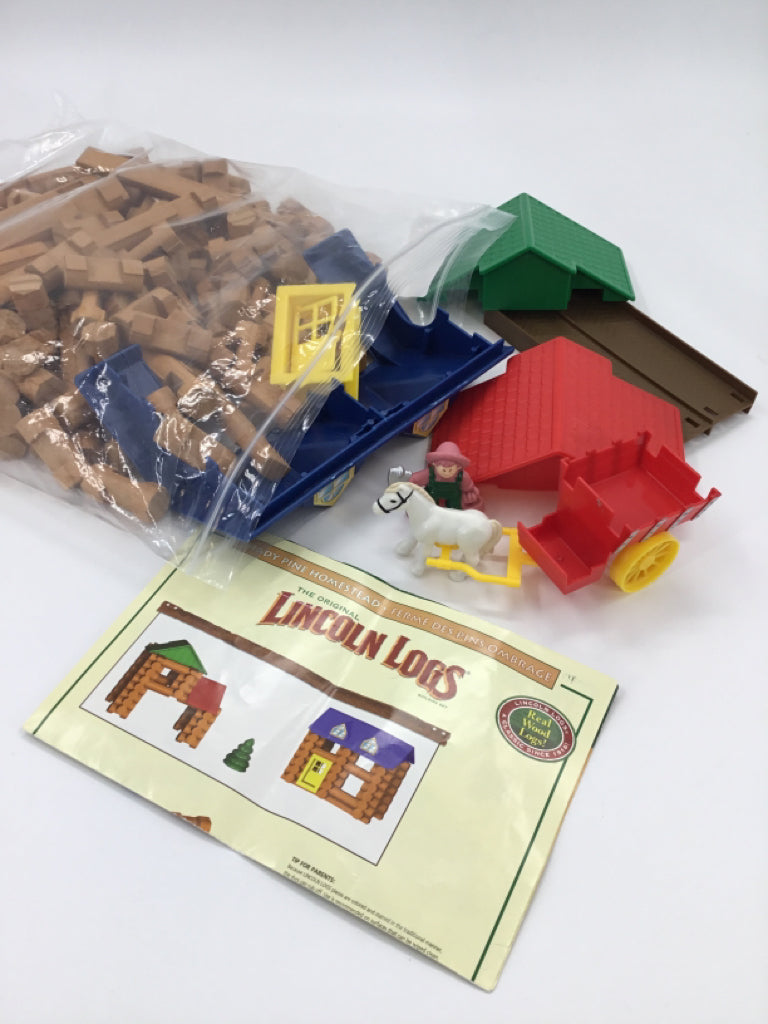 Lincoln Logs Shady Pine Homestead Set