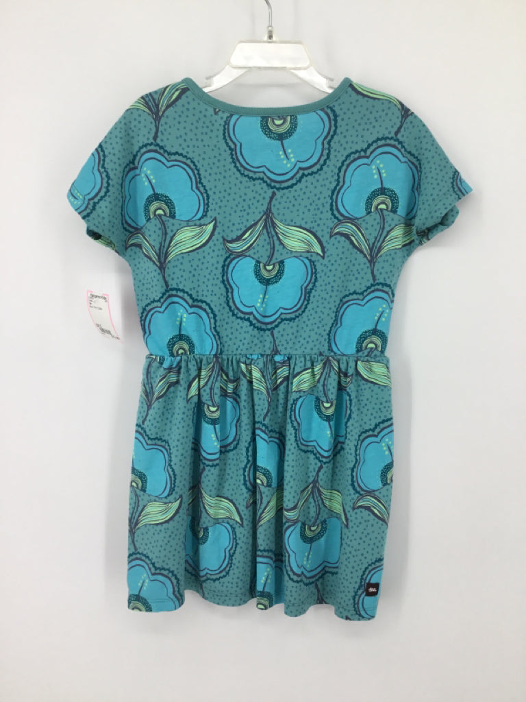 Tea Child Size 5 Blue Dress - girls