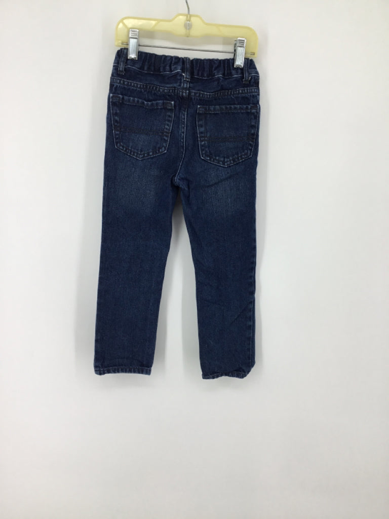 Childrens Place Child Size 5 Blue Solid Jeans - boys