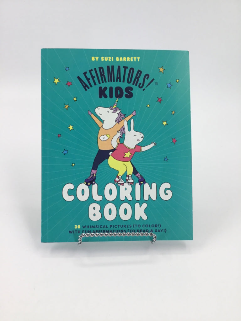 Affirmators! Kids Coloring Book Paper Back Book