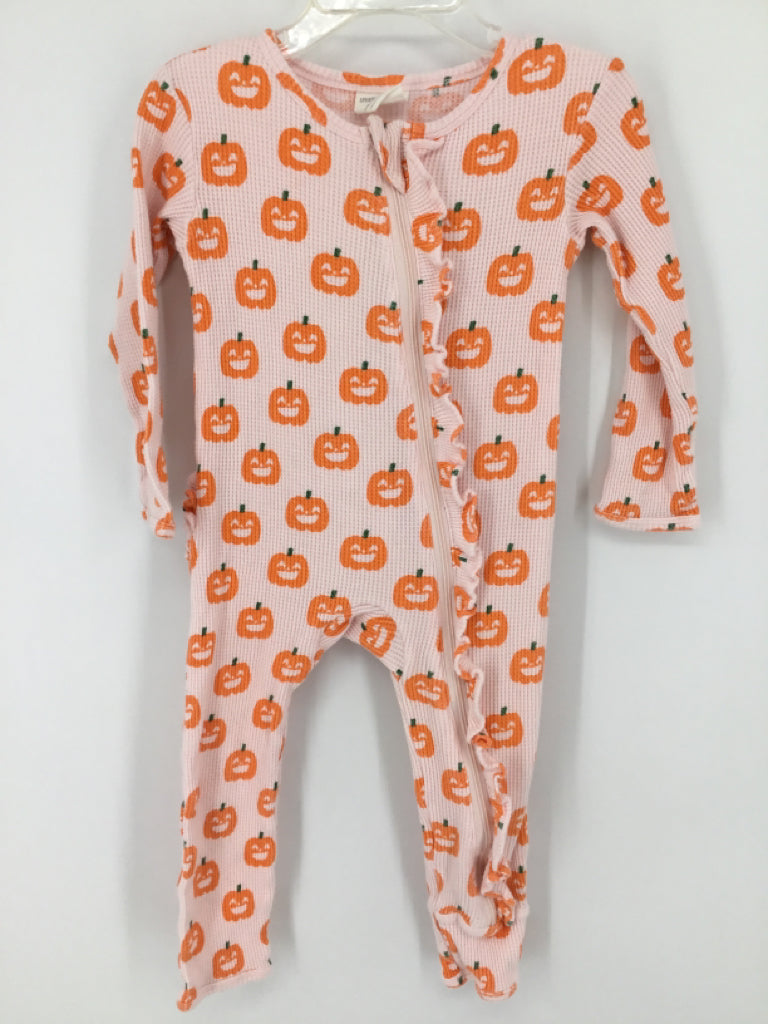 Spearmint Love Child Size 18-24 Months Pink Halloween Pajamas