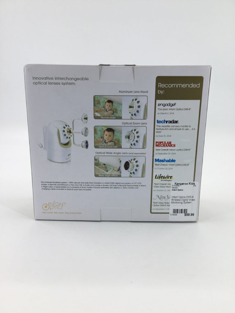 Infant Optics DXR-8 Wireless Digital Video Monitoring System