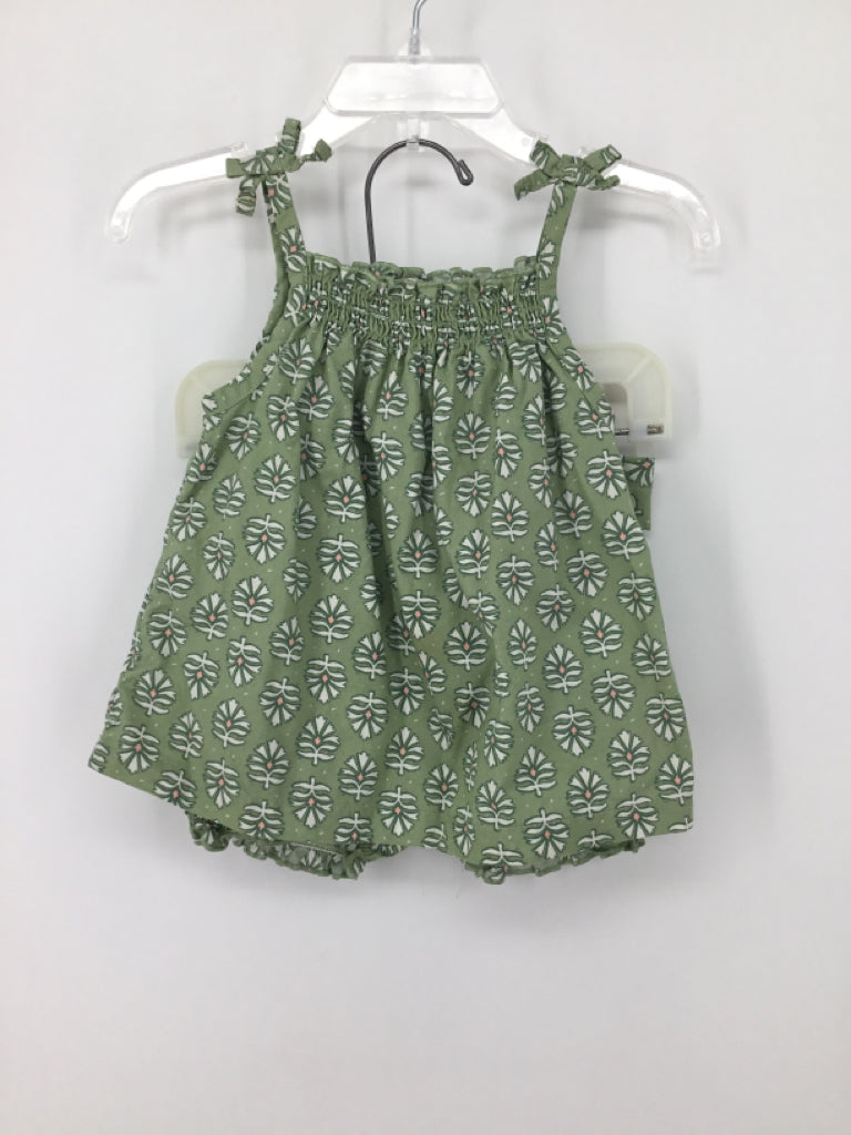 Just One You Made by Carters Child Size 18 Months Green Outfit - girls