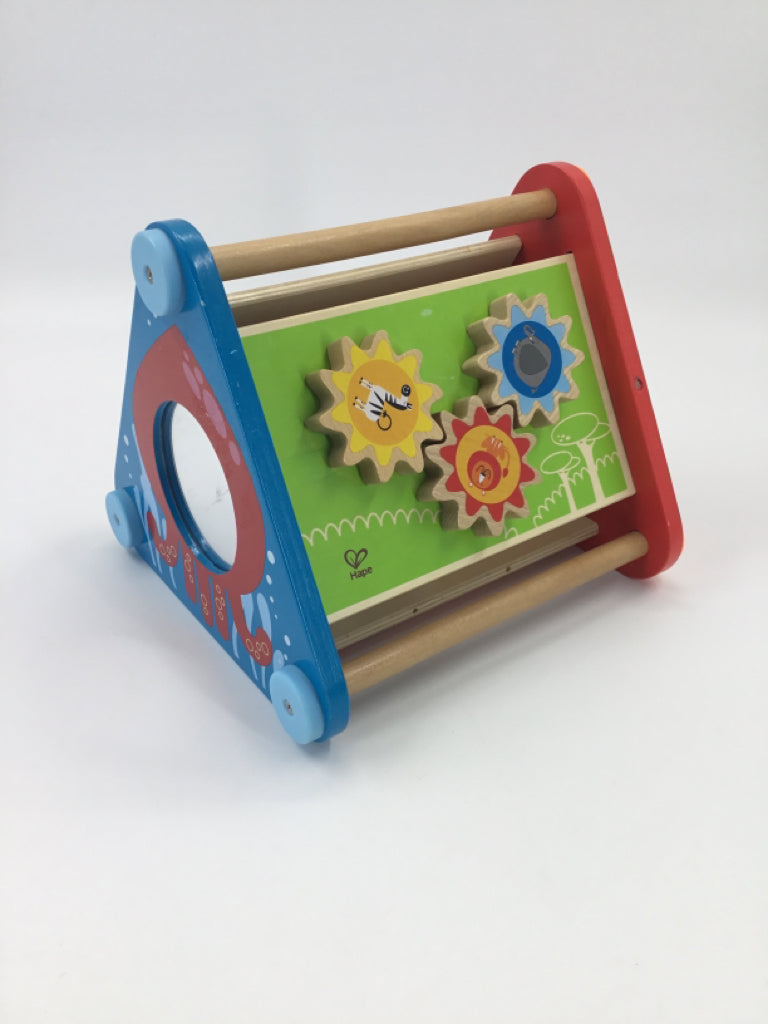 Hape Take Along Wooden Baby Toddler Activity Skill Learning Building Box Toy