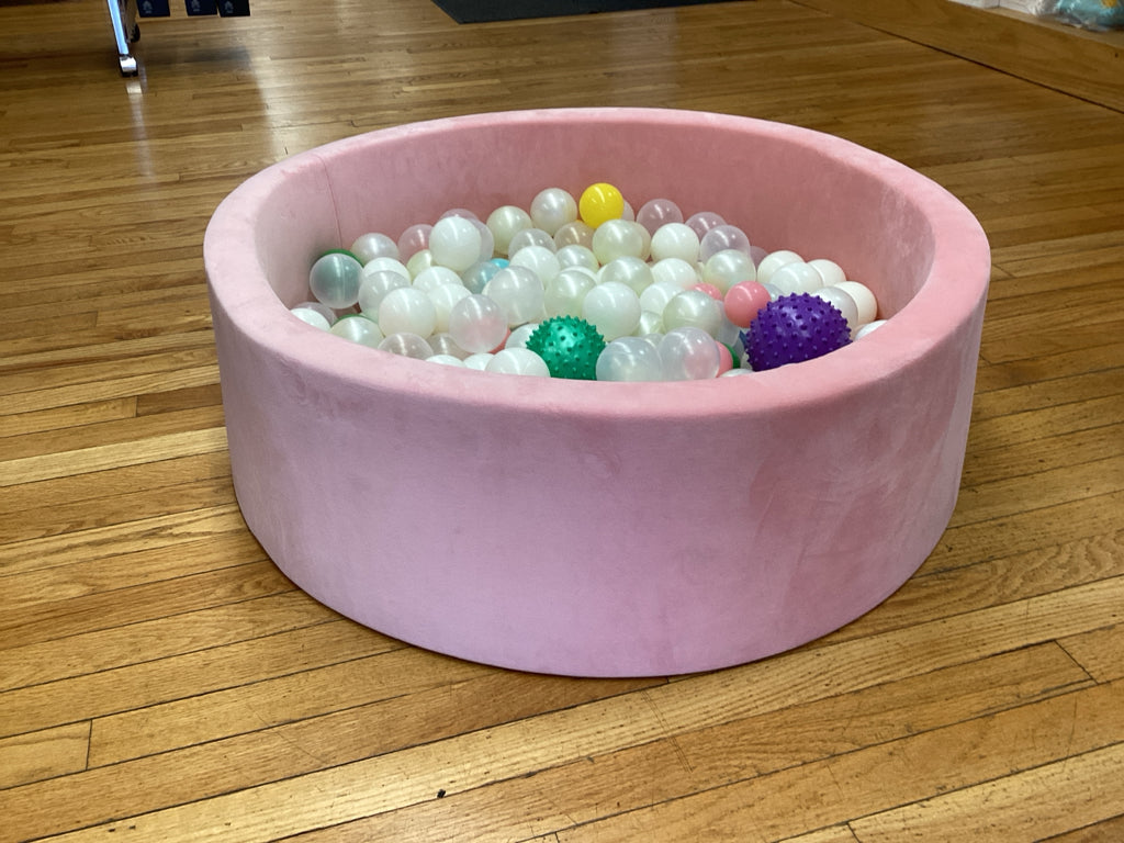 Pink Memory Foam Toddler Ball Pit