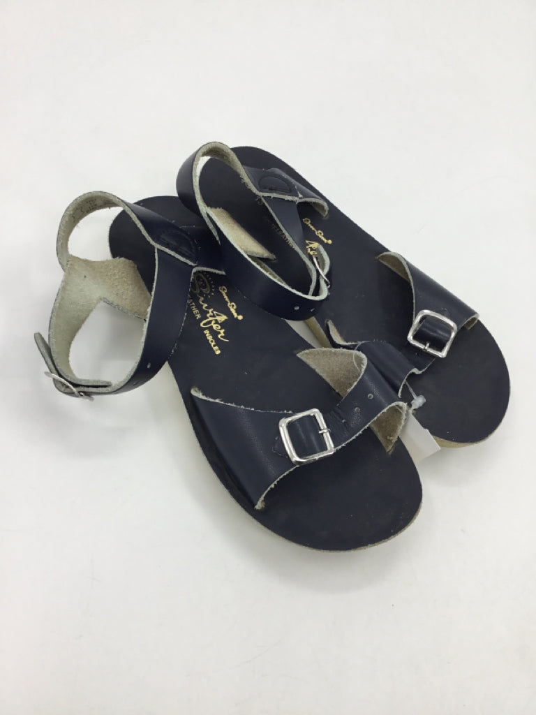 Sun San Child Size 13 Navy Sandals/Flip Flops