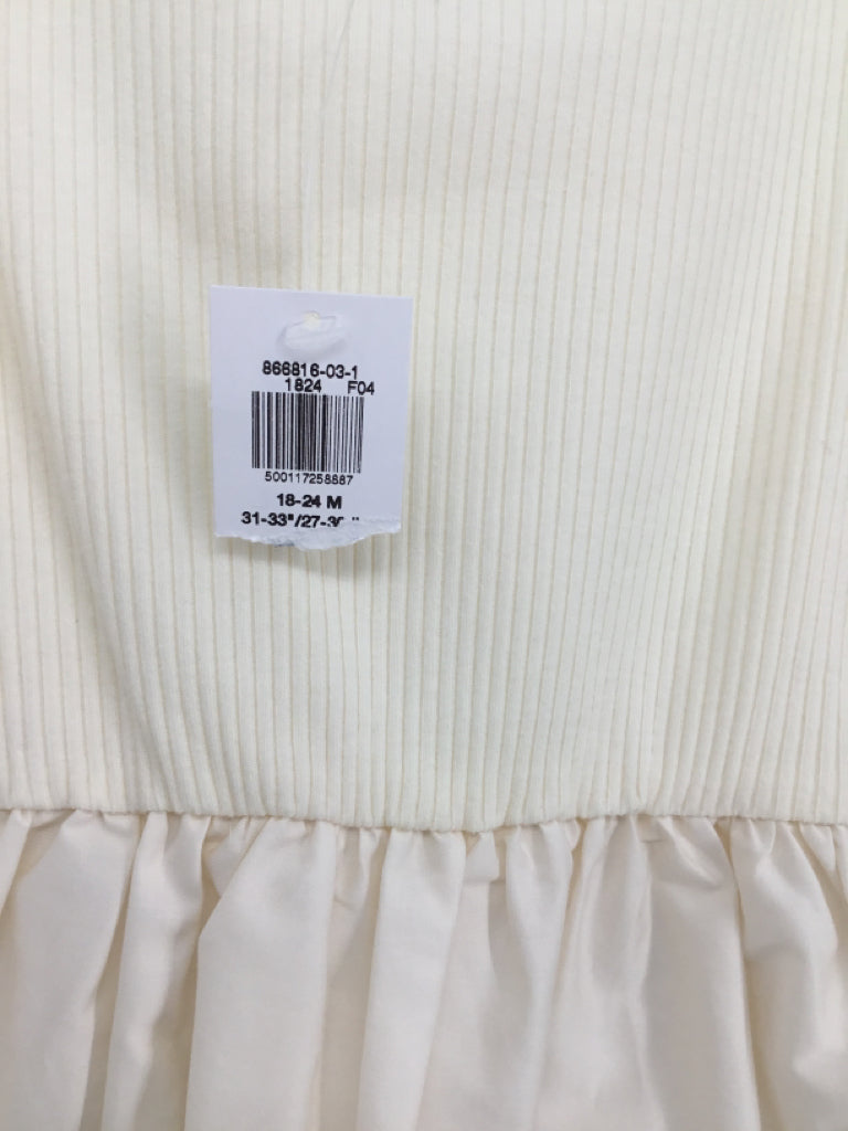 Old Navy Child Size 18-24 Months Cream Dress - girls