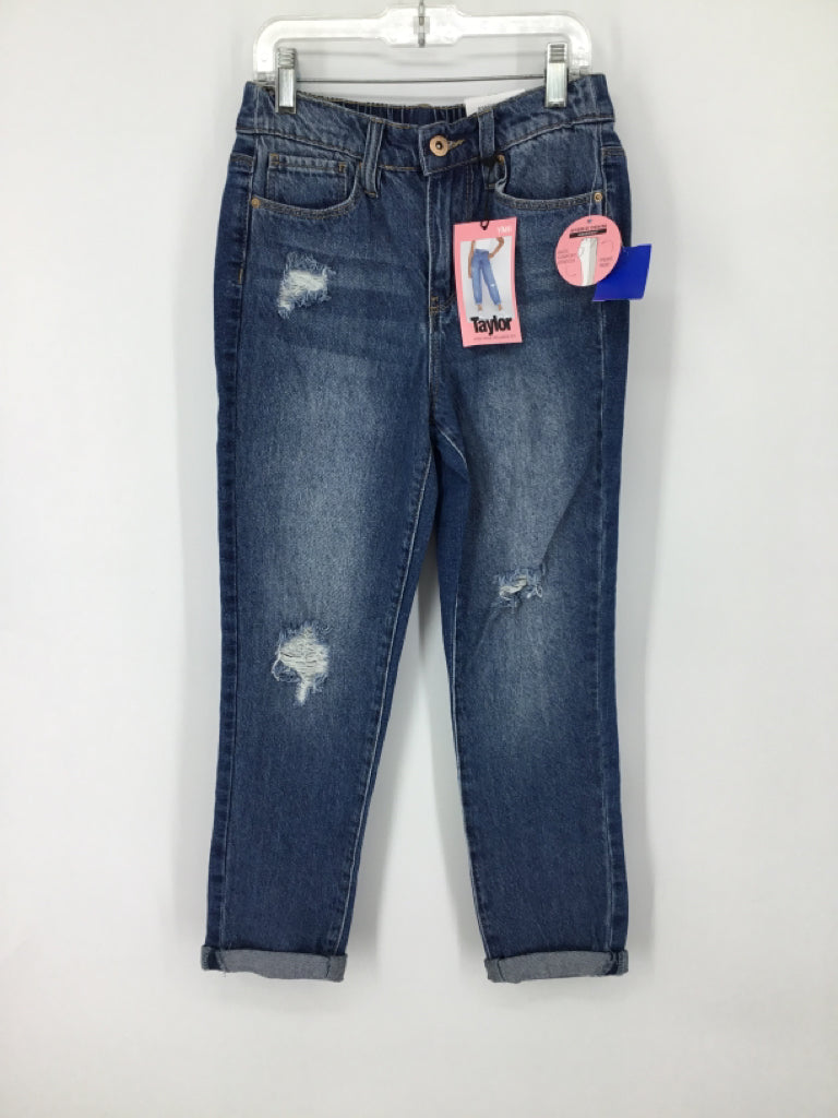 YMI Girl Child Size 12 Blue Jeans - girls