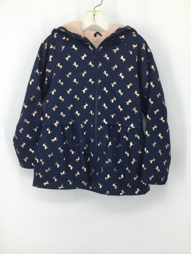 OshKosh B'gosh Child Size 5 Navy Jacket - girls