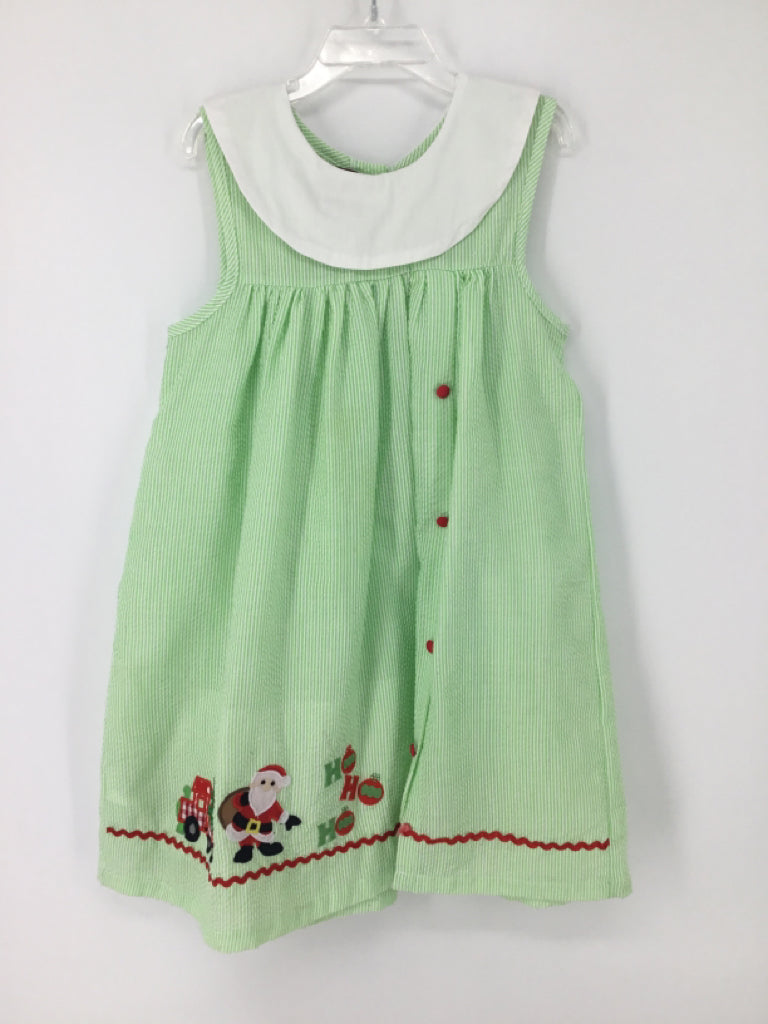 Lil Cactus Child Size 6 Green Christmas Dress