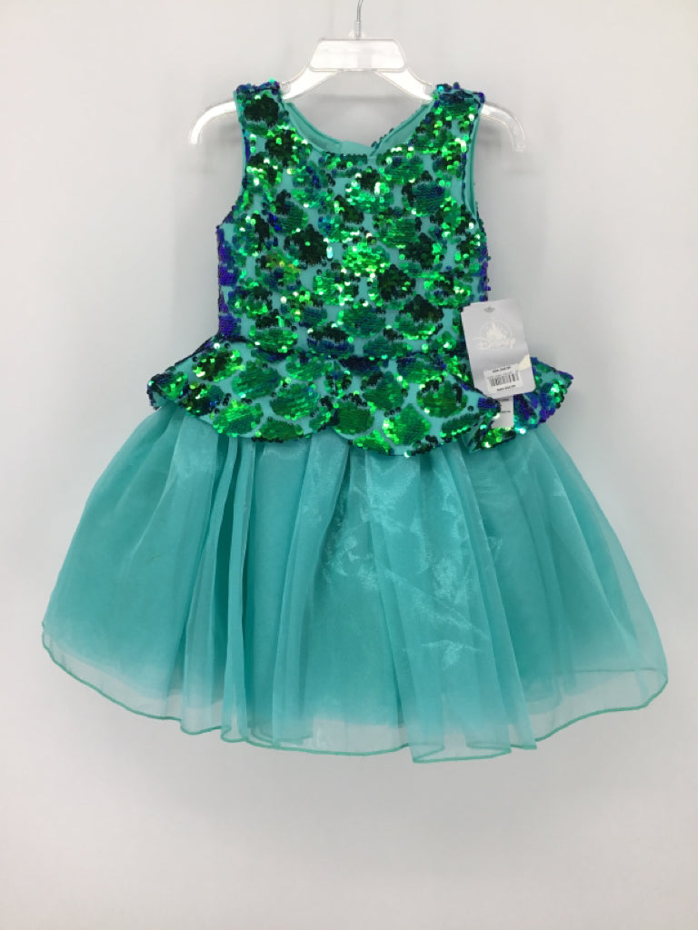 Disney Child Size 3 Green Dress - girls