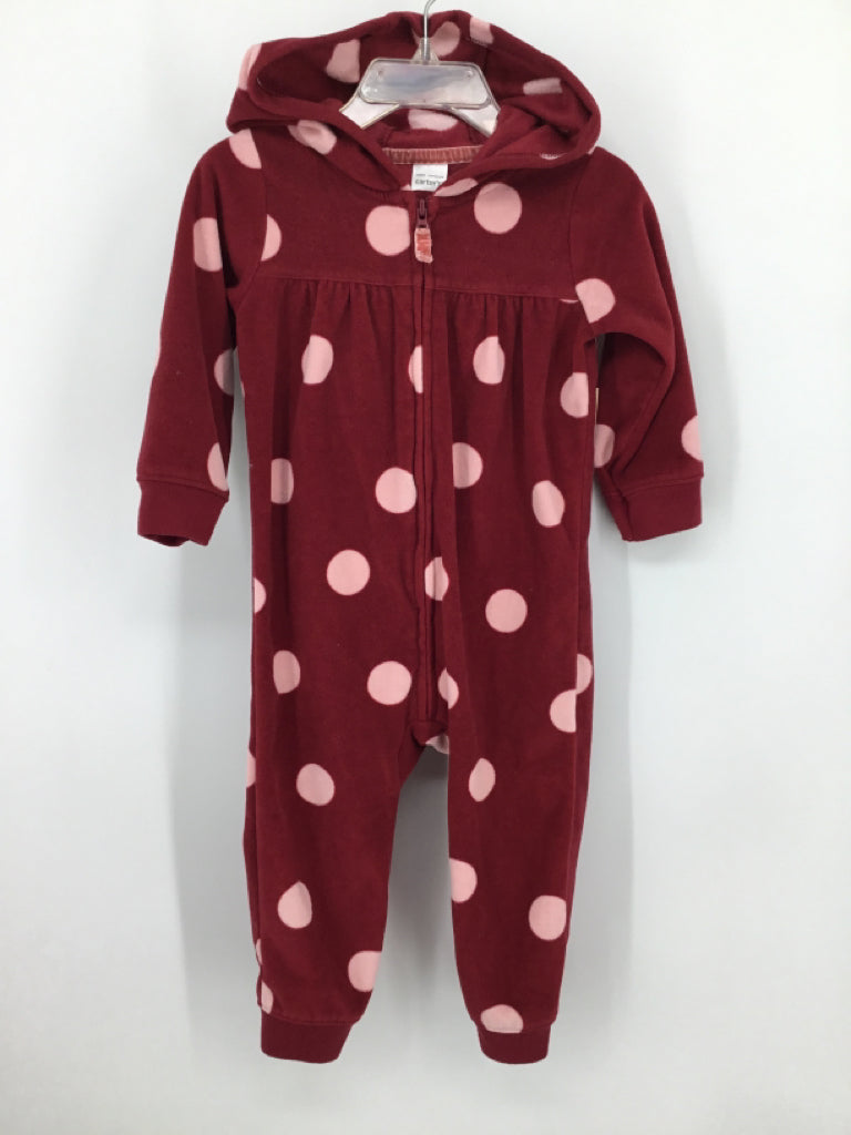 Carter's Child Size 18 Months Red Outfit - girls