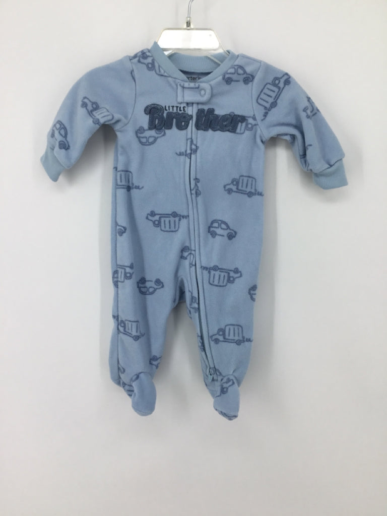Carter's Child Size 3 Months Blue Sleepers