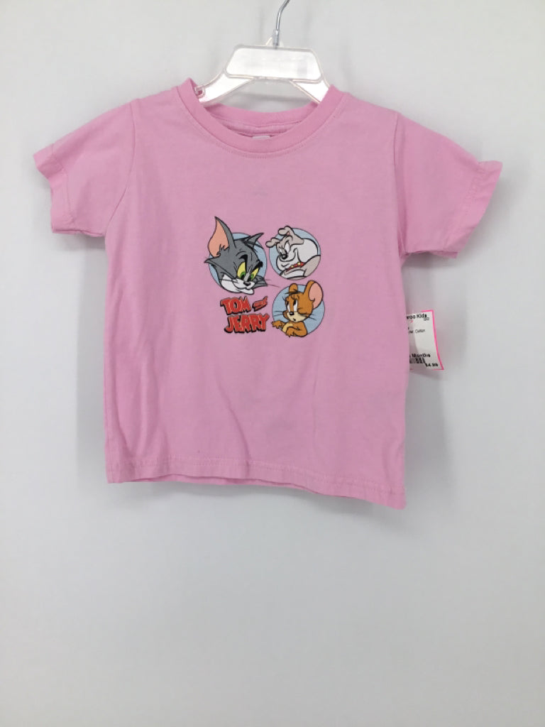 Rabbit Skins Child Size 18 Months Pink T-shirt - girls