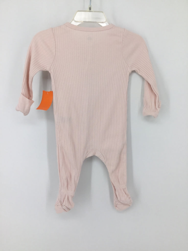cloud island Child Size 0-3 Months Pink Sleepers