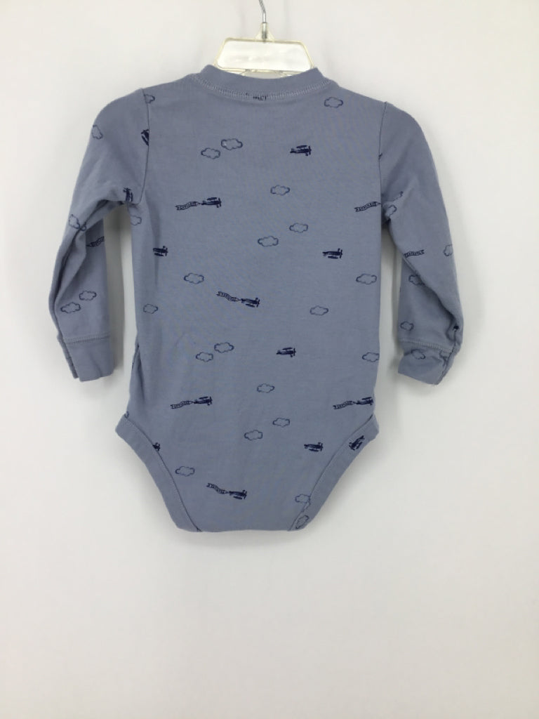 Carter's Child Size 18 Months Blue Onesie