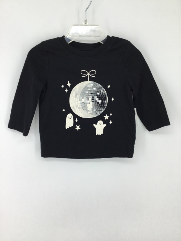 Cat & Jack Child Size 12 Months Black Halloween T-Shirt
