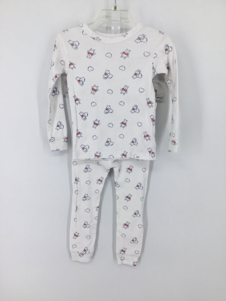 Baby Gap Child Size 3 White Pajamas - girls