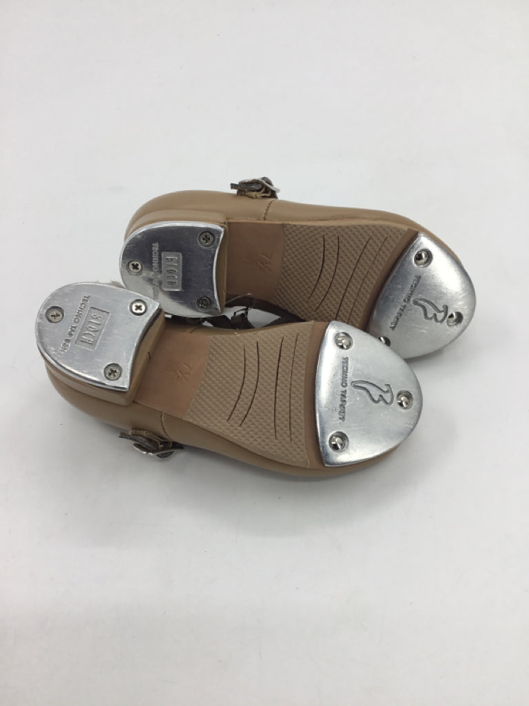 Bloch Child Size 7.5 Toddler Tan Sport/Dance Shoes