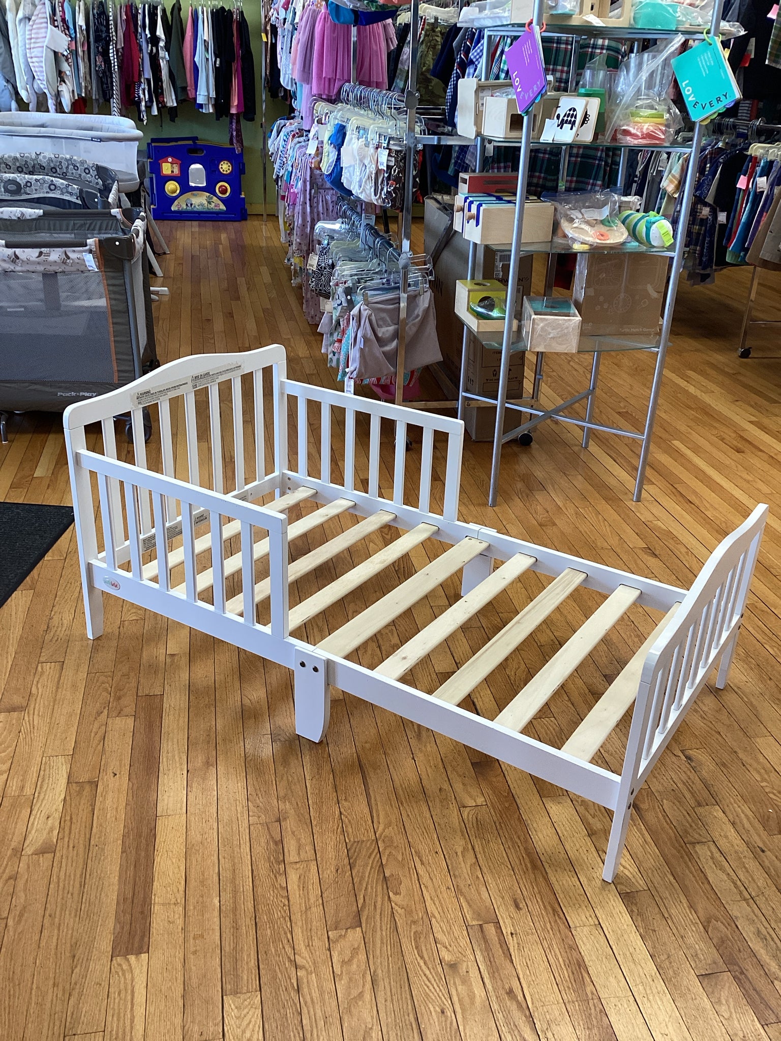 White Toddler Bed