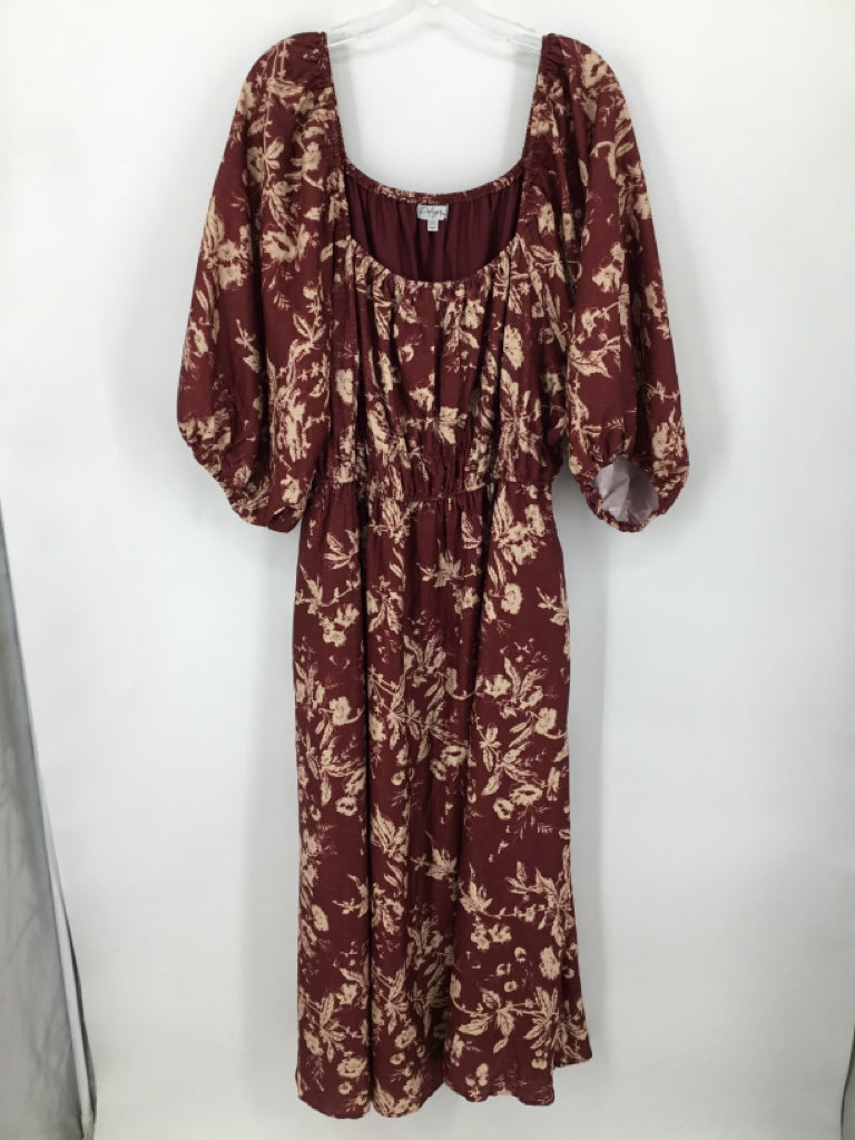 Polagram Size XXL Poly Blend Dress - Maternity