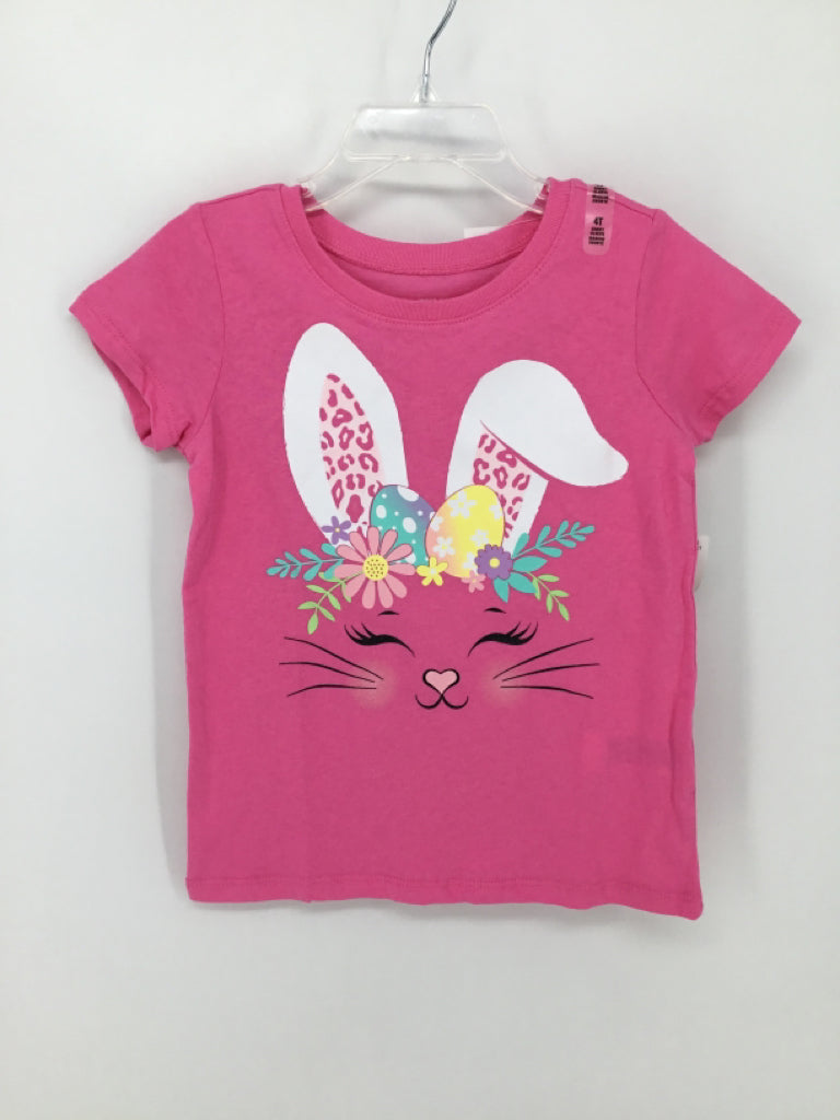 Childrens Place Child Size 4 Pink Easter T-Shirt
